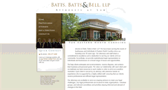 Desktop Screenshot of battslaw.com